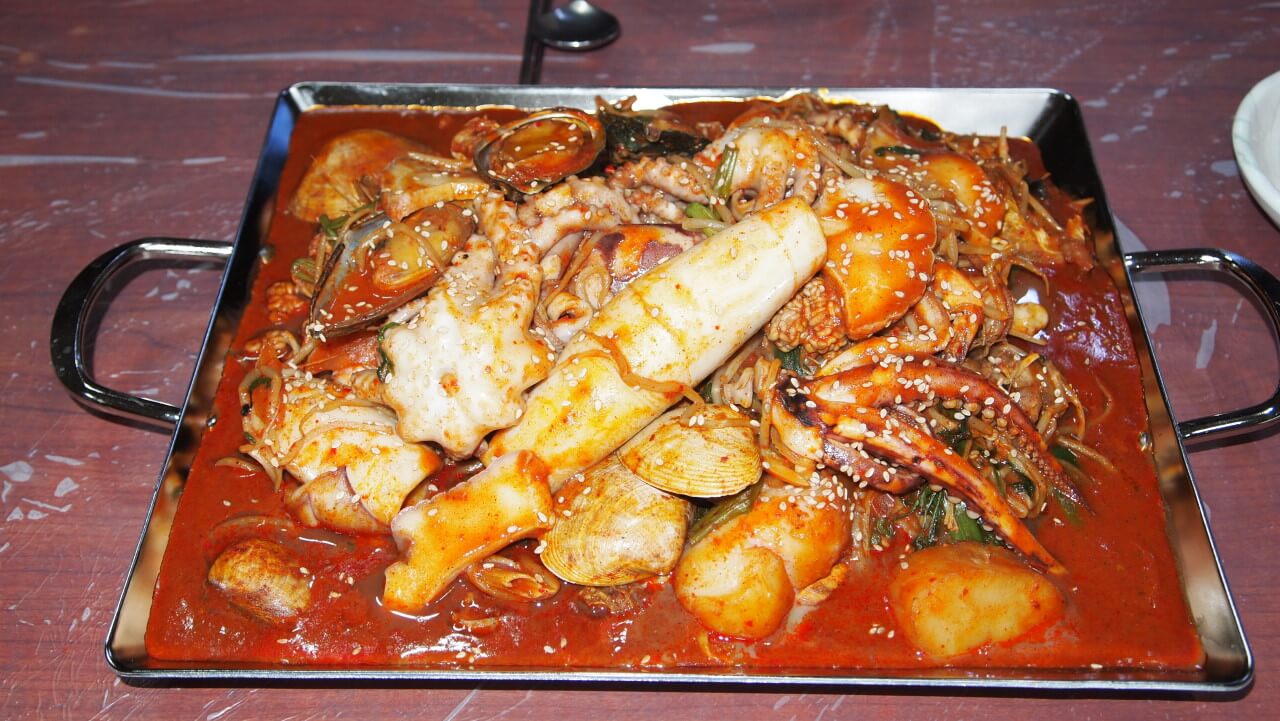 생생정보통 해물곱창전골 강원도 인제 우와한 식당