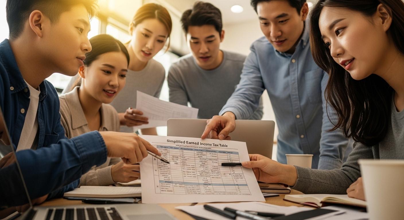 근로소득간이세액표