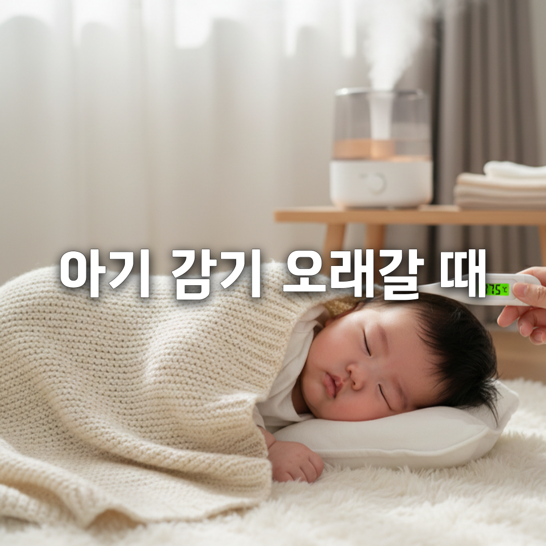 아기 감기 2주 넘게 안 낫는다면 집에서 꼭 해줘야 하는 관리법💧