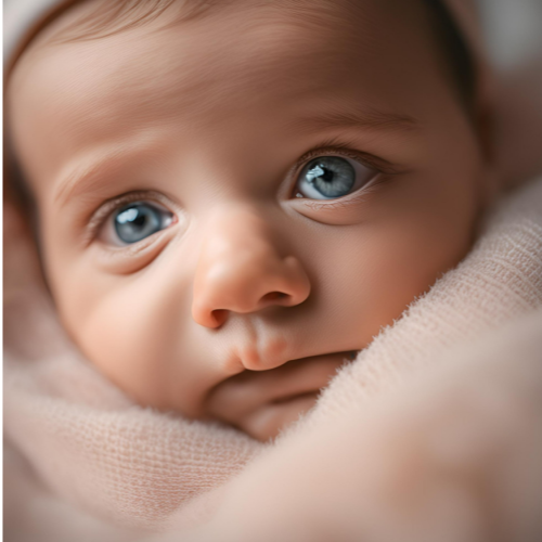 신생아가-눈을-뜨고-있는-모습