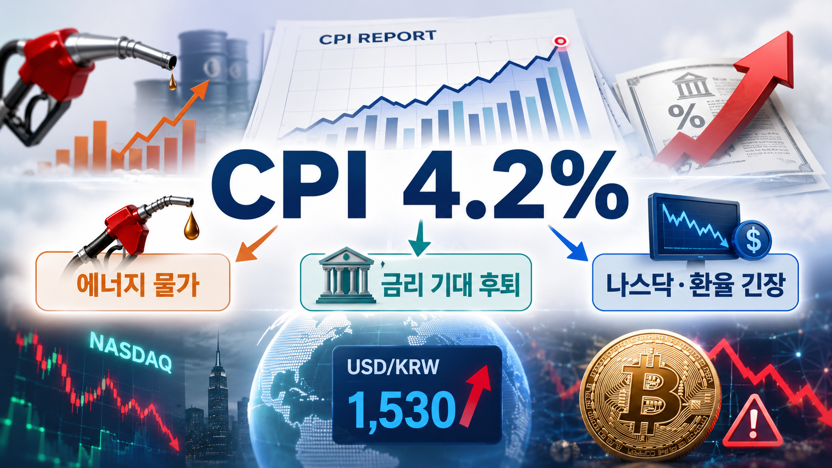 미국 5월 CPI 4.2%, 금리 기대가 다시 흔들린 이유