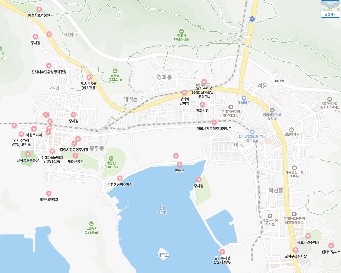 진해 군항제 벚꽃 명소