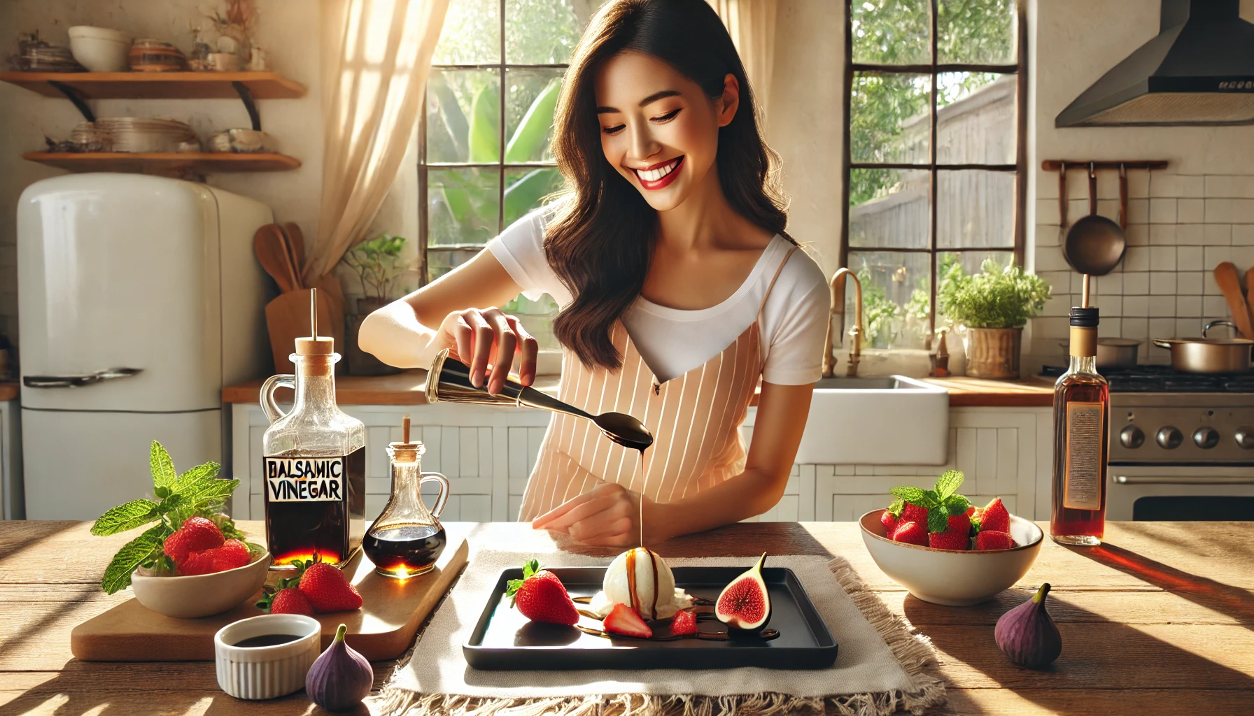 디저트와의 조화