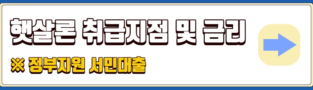 정부지원 저금리 서민대출