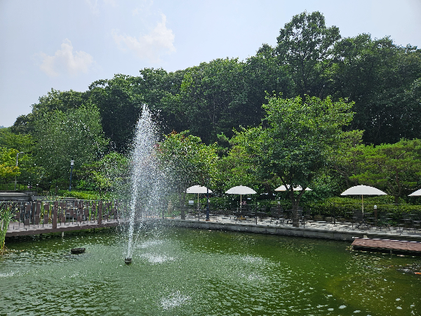 오크힐 스테이크하우스 정원