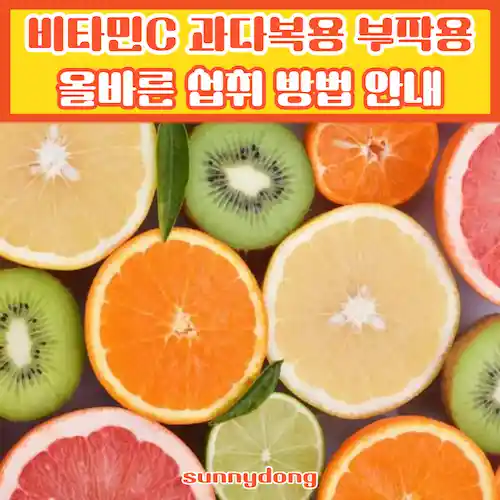 비타민C 과다복용 위험성과 올바른 섭취 방법 안내