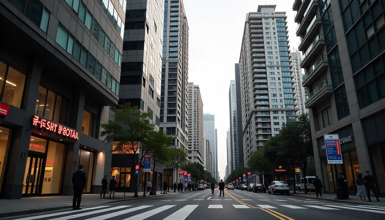 잠실과 대치동의 고급 아파트