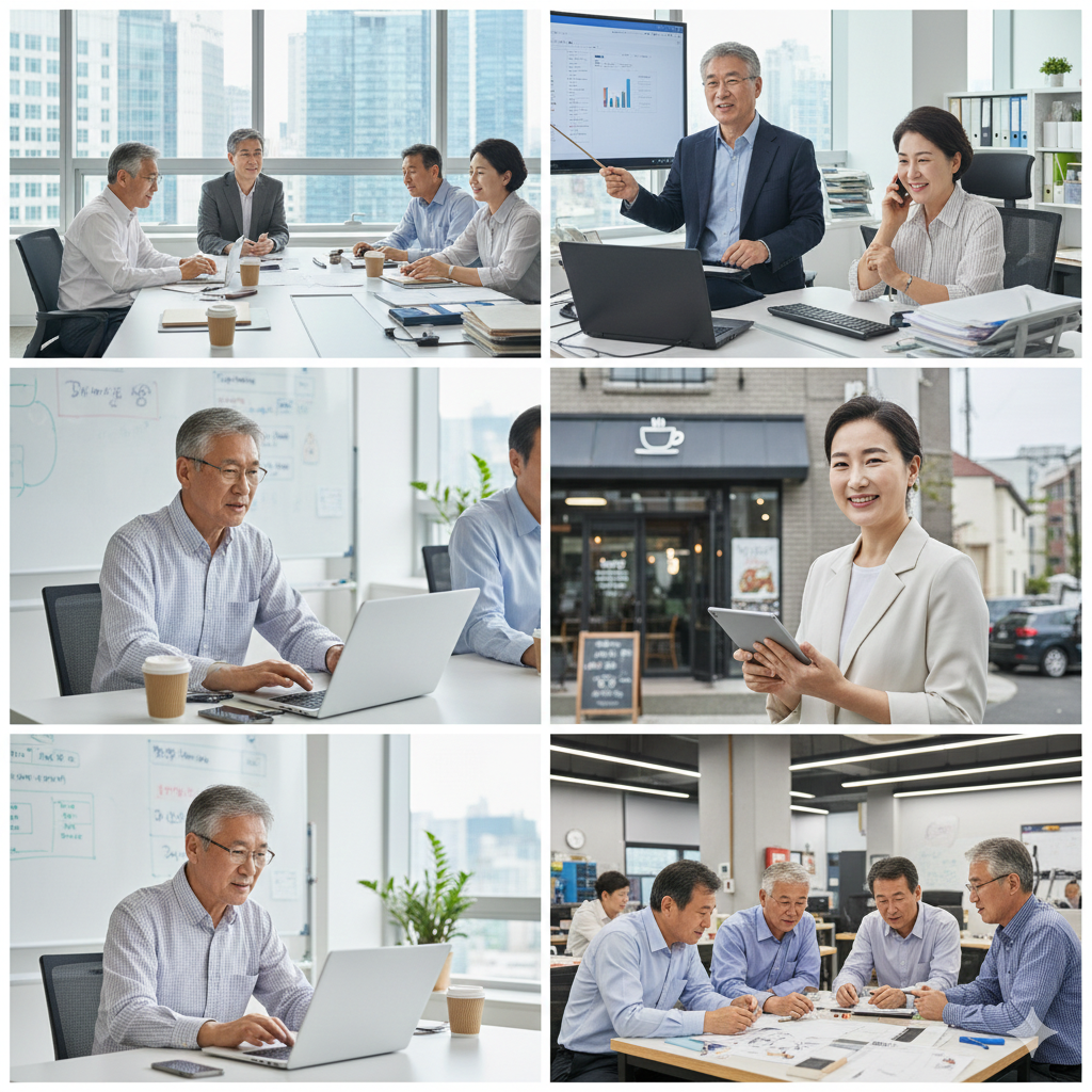 은퇴 이후 인생 2막, 재취업 vs 창업 현실적인 장단점 총정리