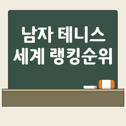 남자 테니스 세계 랭킹 순위