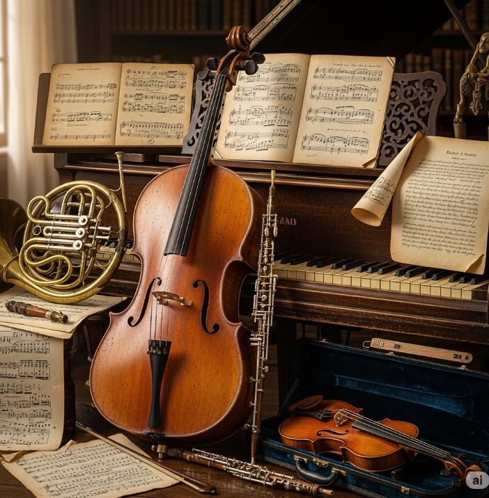 사랑받는 명곡들 관련 그림