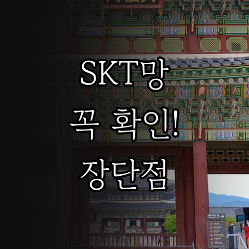 SKT망 알뜰폰 가입 전 꼭 알아야 ..