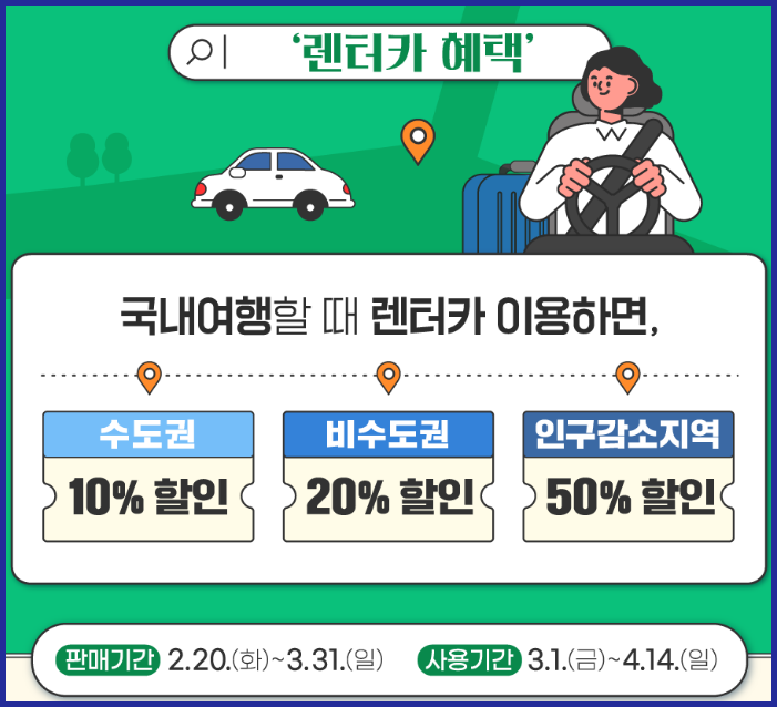 렌터카 혜택