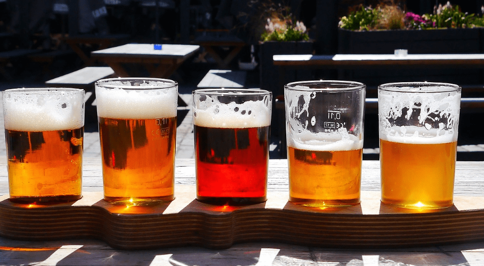 서로 다른 5종류의 맥주