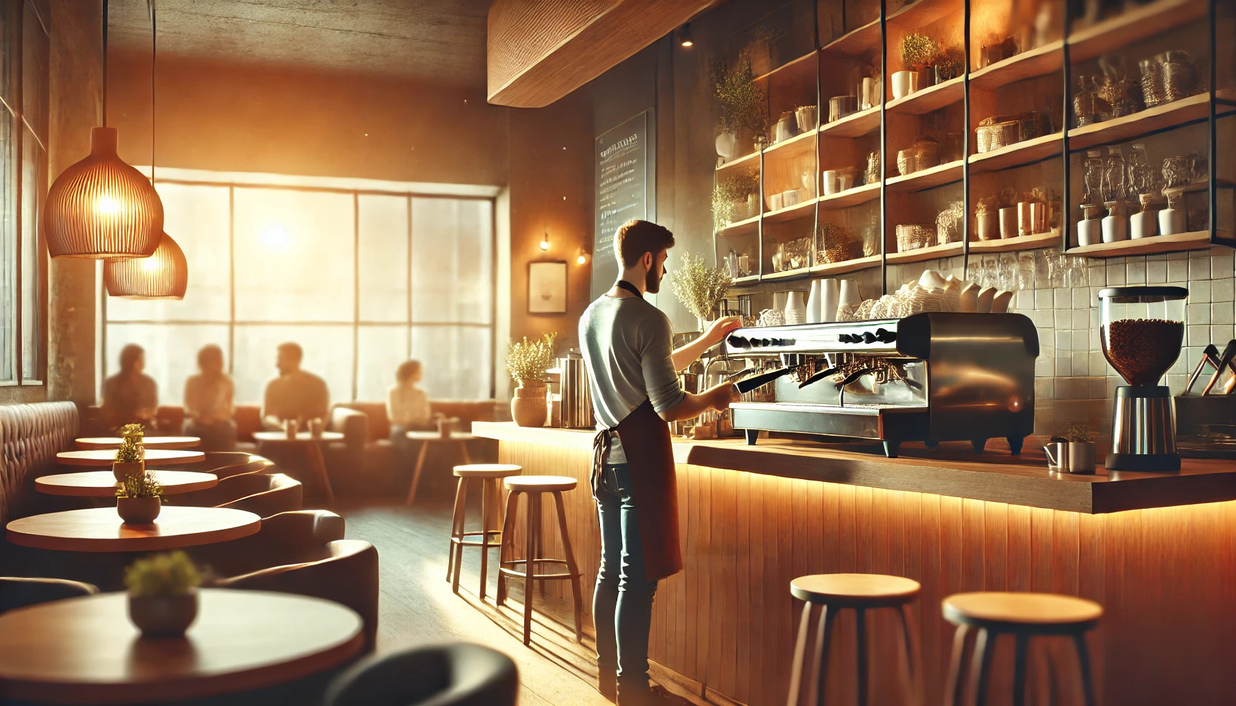 카페 운영 중인 사장님