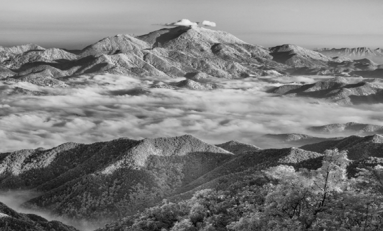 무등산 등산코스 지도