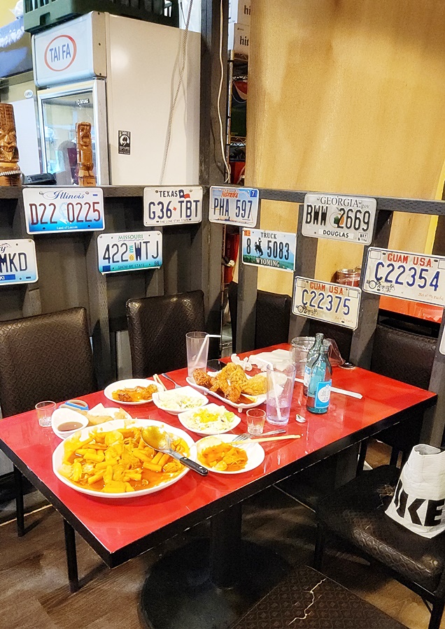 식당 내부 인테리어