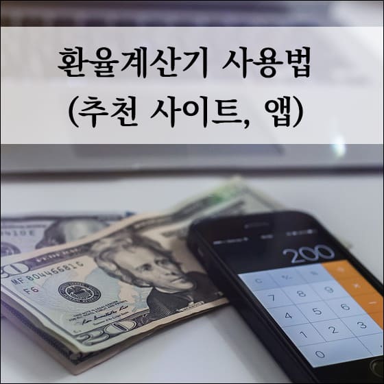 달러와 계산기