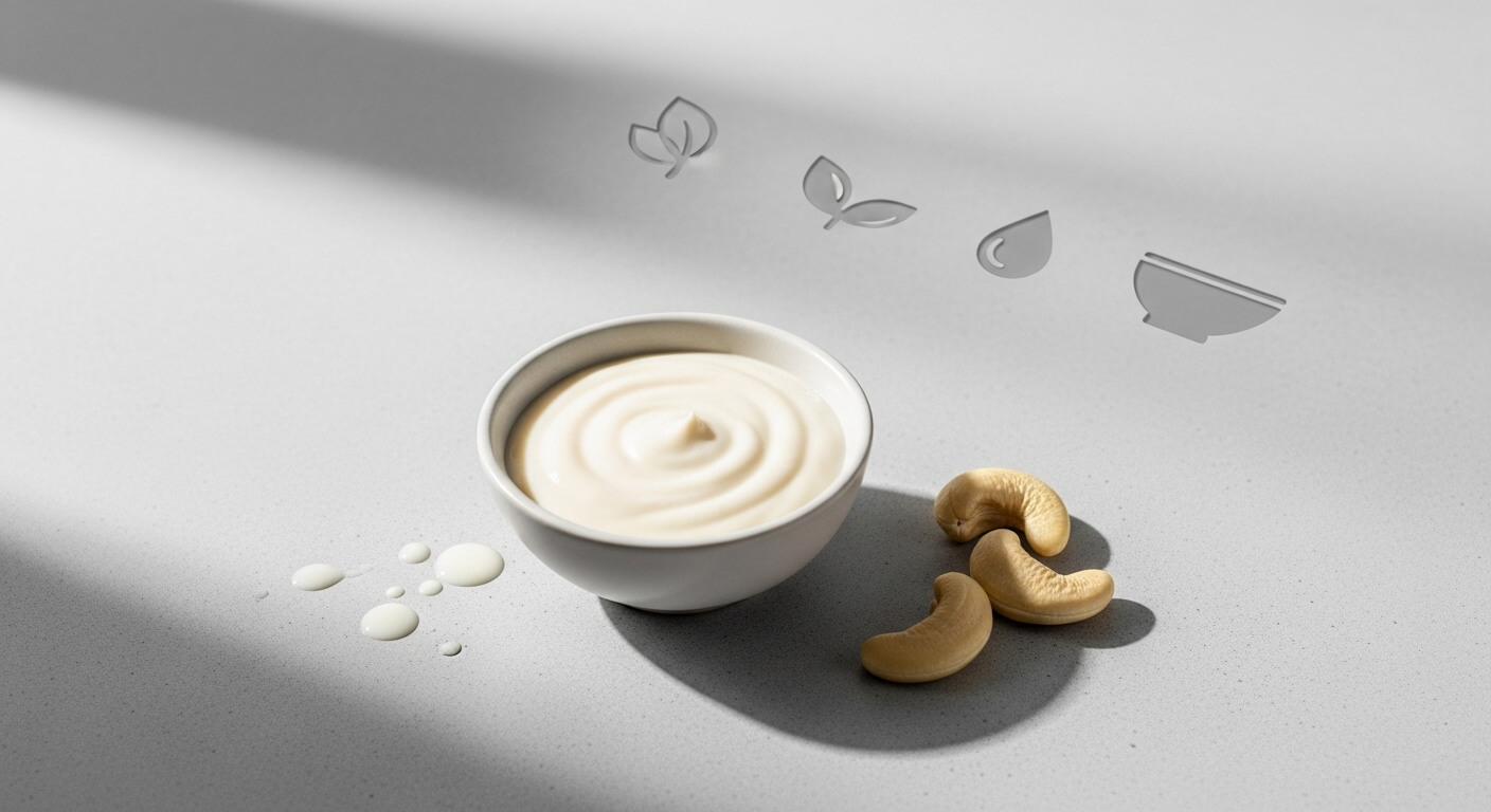 캐슈넛으로 만드는 비건 크림, 영양은?