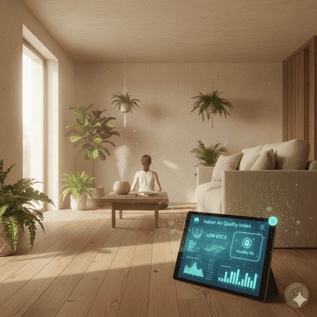 친환경 자재 실내 공기질 개선