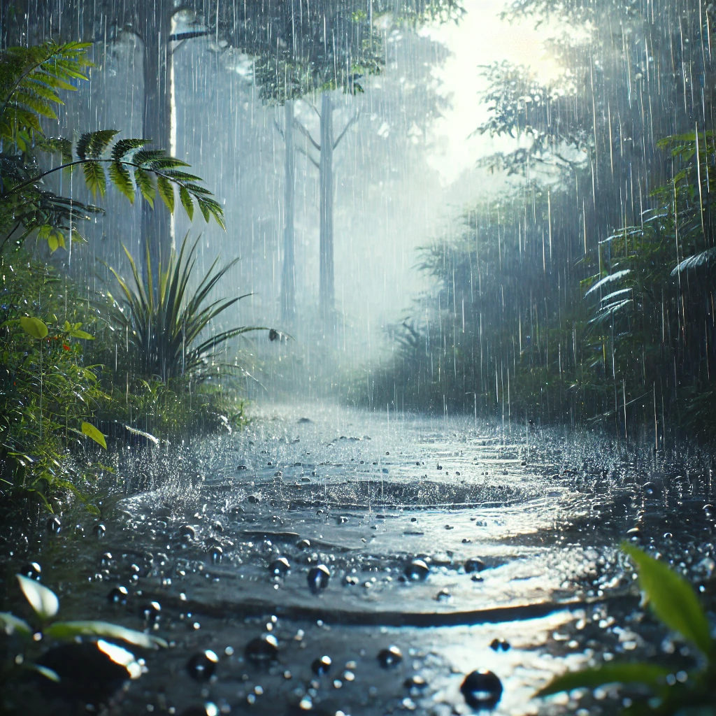 비가 오는 이유