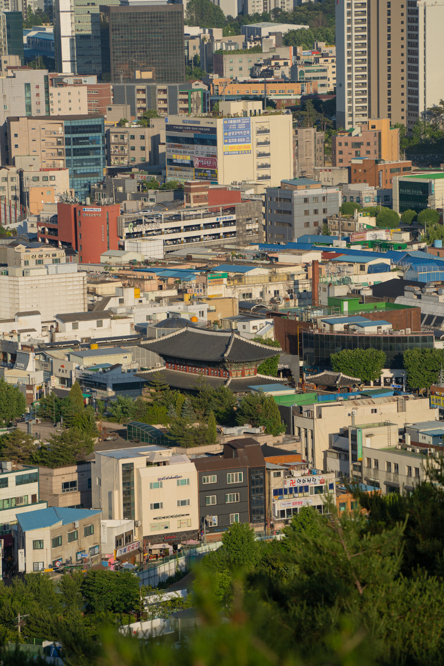 수원 팔달산 팔달산 정상 풍경
