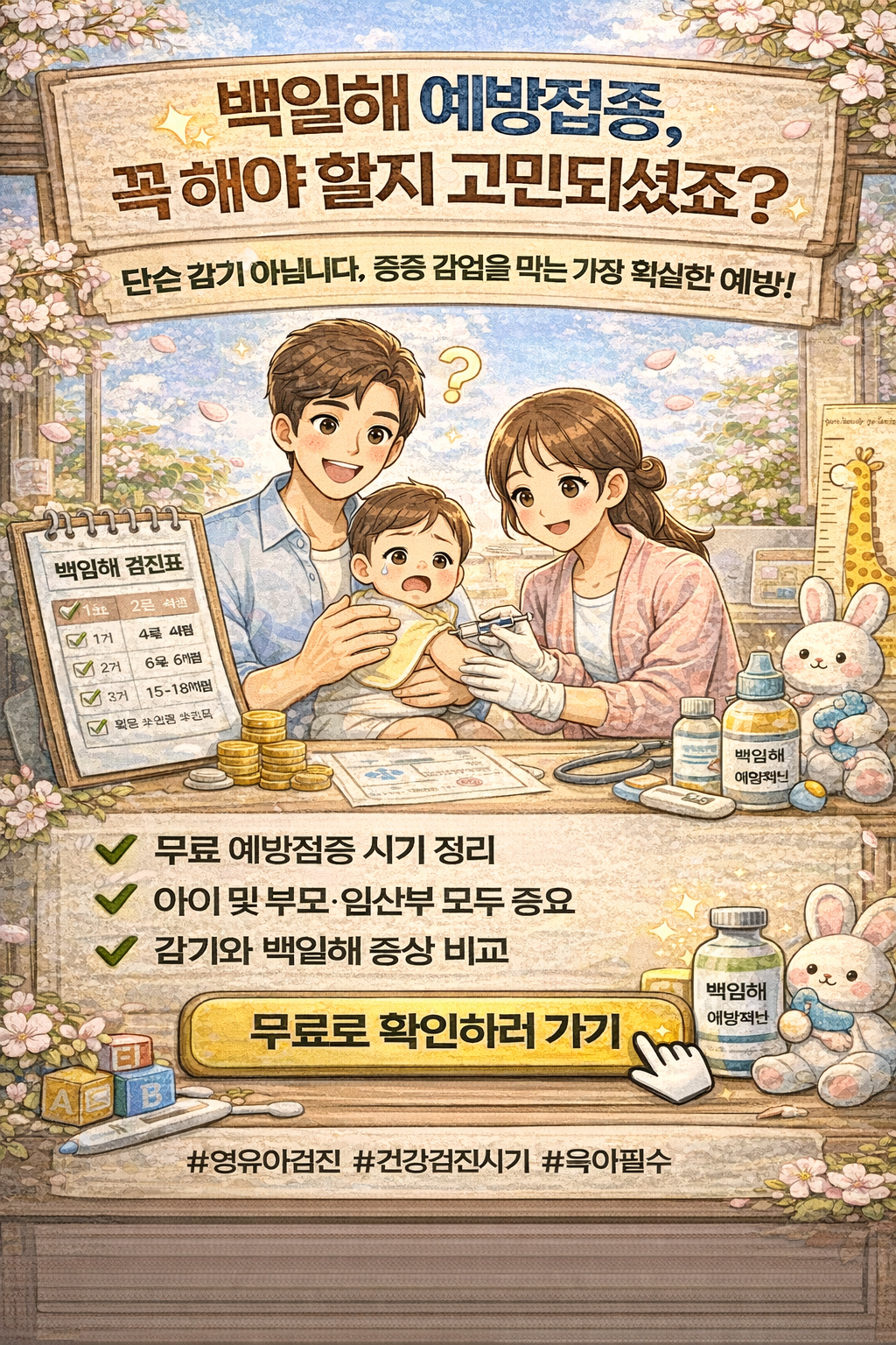 백일해 예방접종