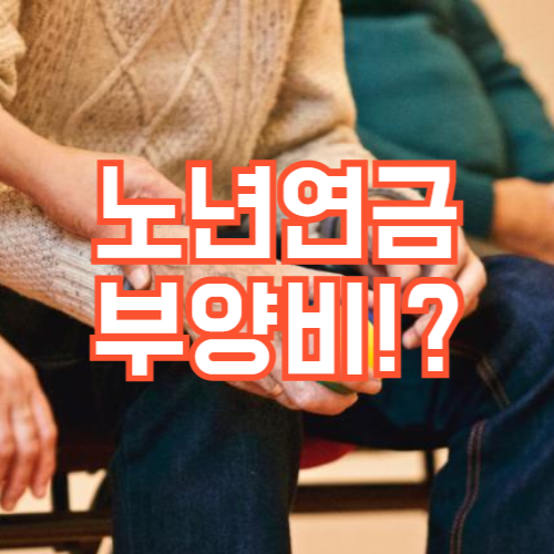 노년 연금, 부양비 얼마나 필요할까!?