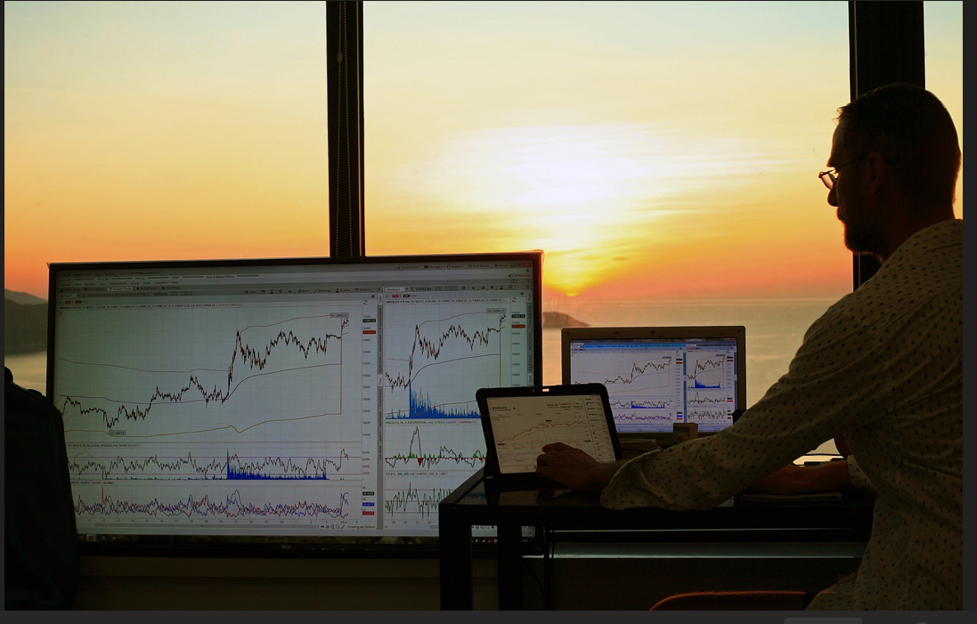 주식 매매 사진