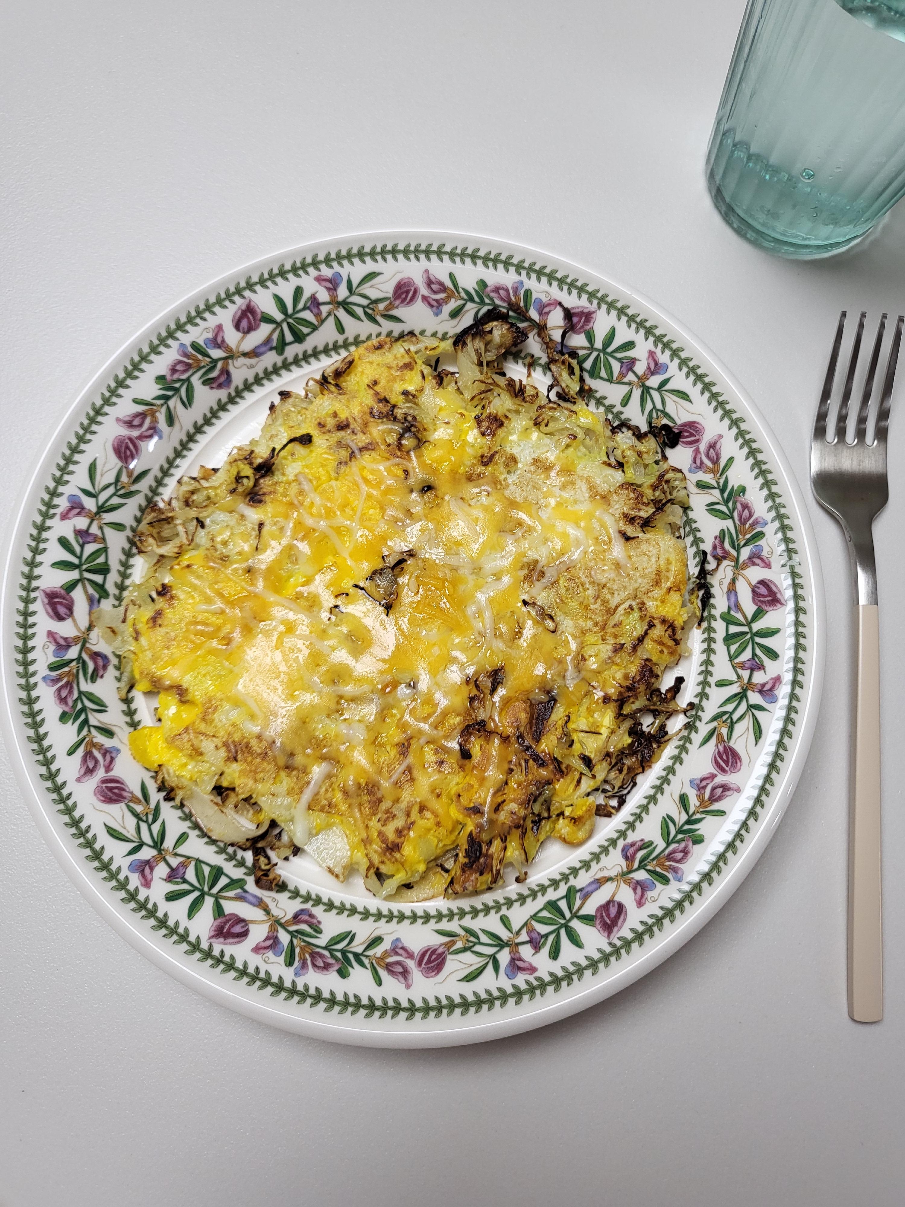 양배추계란전-완성