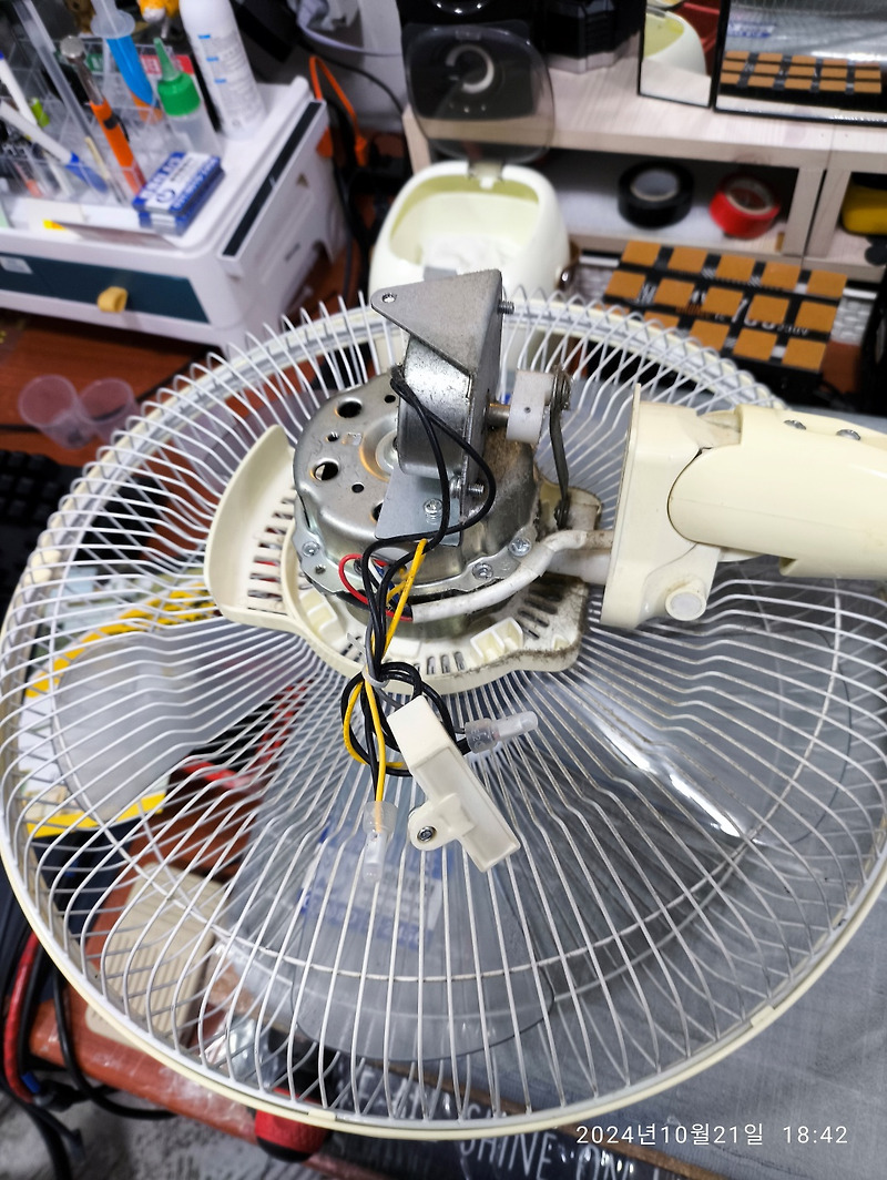 선풍기 청소하는 법(분해 없이 5분 청소법)