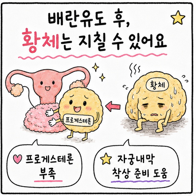 황체기 보조, 시술 후 필요한 이유