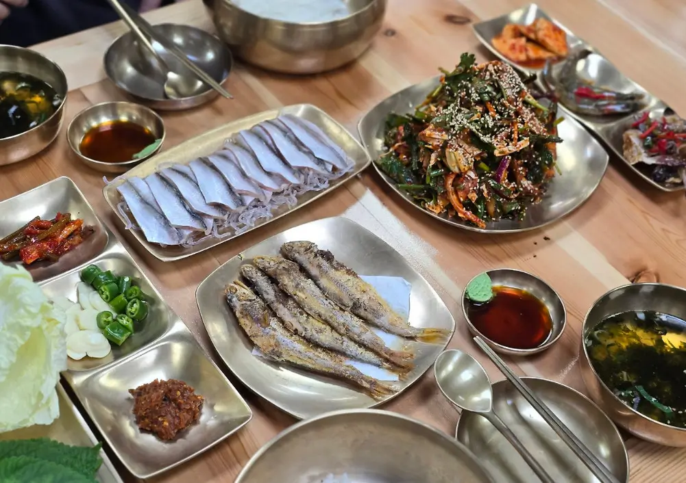 생방송투데이 외국인의 밥상 밴댕이 모둠 한 상