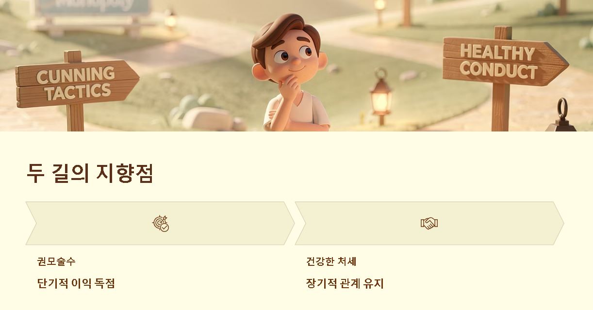 권모술수 뜻