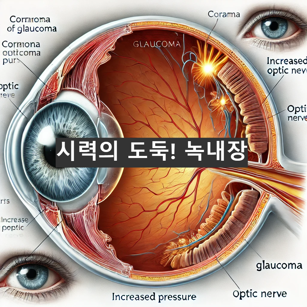 녹내장, 시야, 백내장, 안과