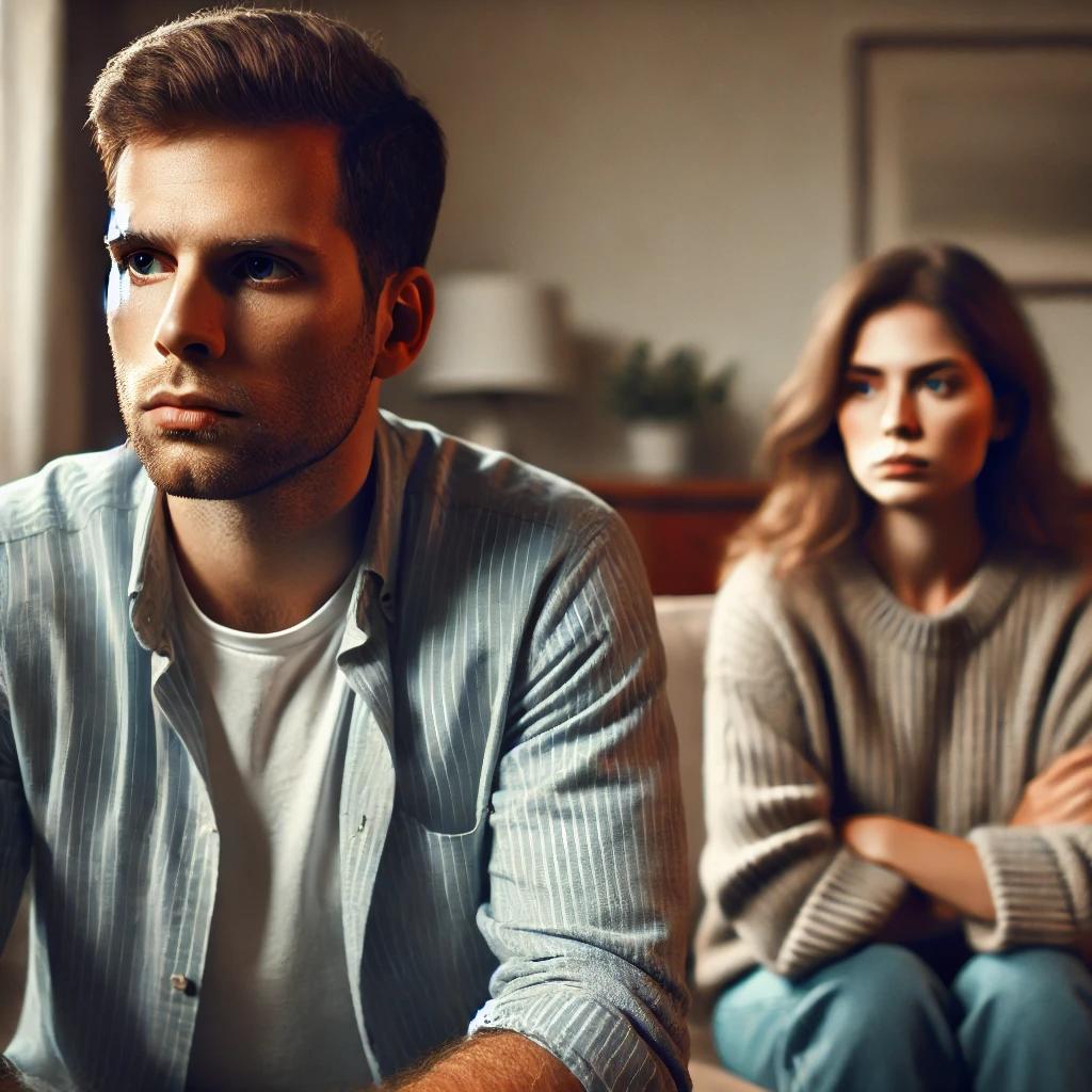 부부싸움후 말안하는 남편