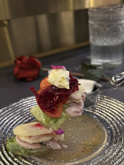 사퀴테리 밀푀유 샐러드