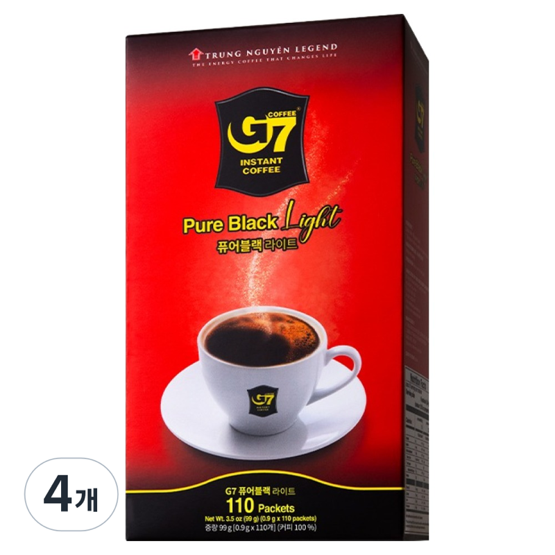 G7 퓨어블랙 라이트 원두커피믹스