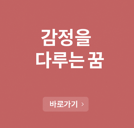 감정을 다루는 꿈