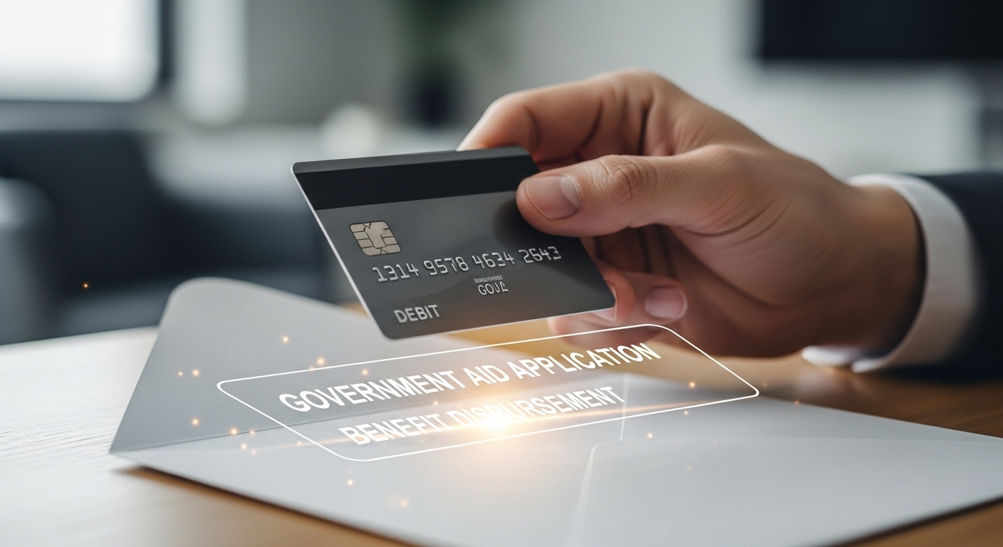 정부지원금을 수령하기 위한 체크카드