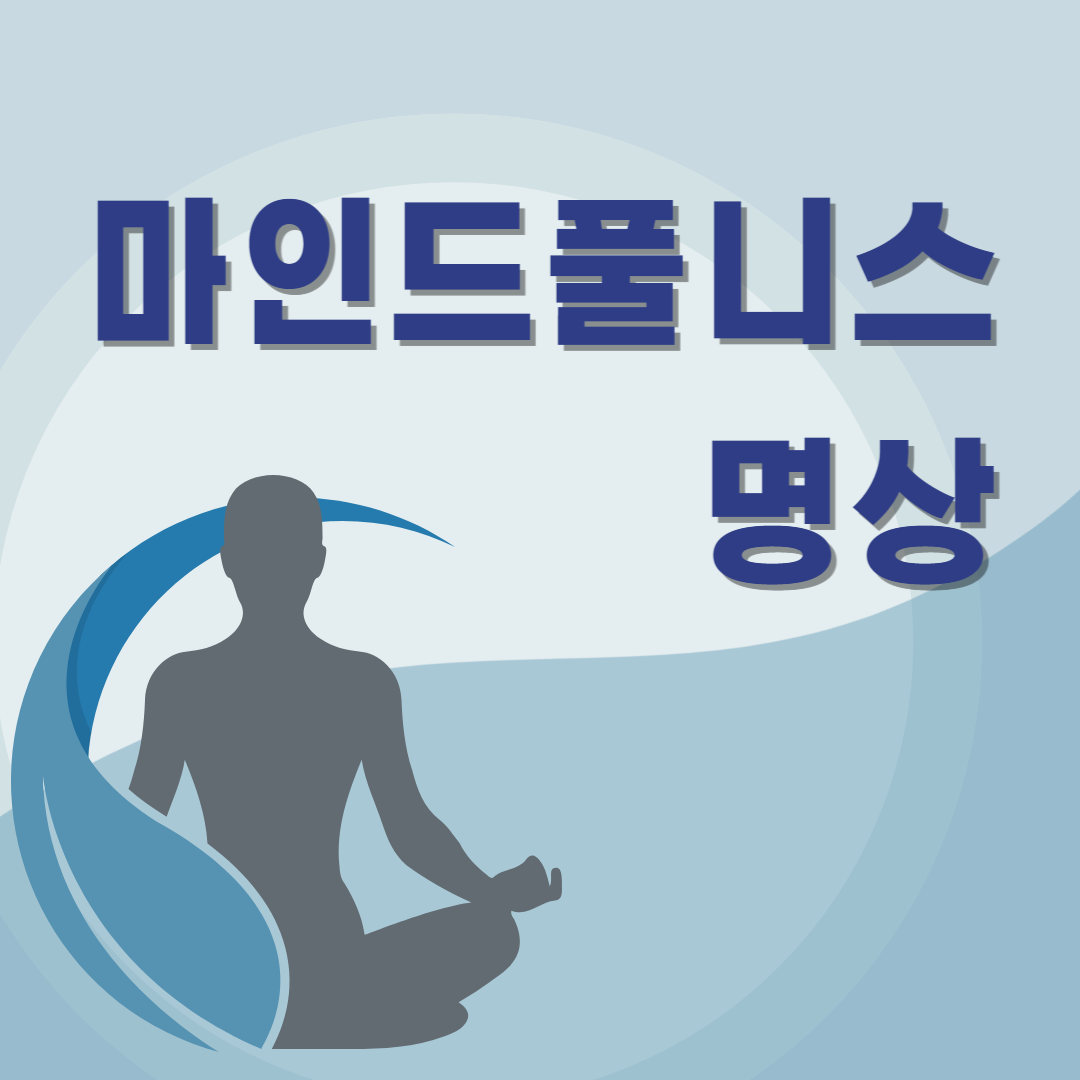 마인드풀니스