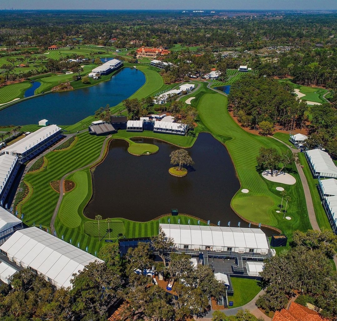 더 플레어어스 챔피언십이 개최되는 The Players Stadium course