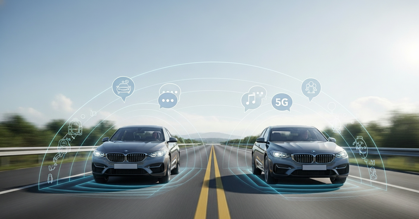 미래 자동차의 연결성: 차량 간 통신(V2X)의 혁명