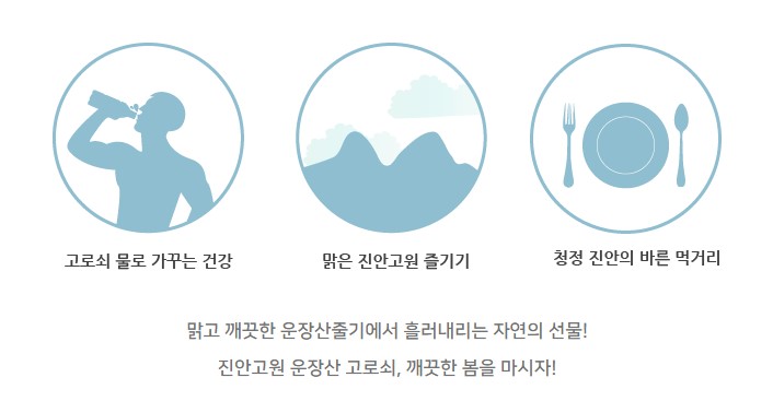 진안고원 운장산 고로쇠축제 프로그램 주차장 안내 및 주문방법 소개