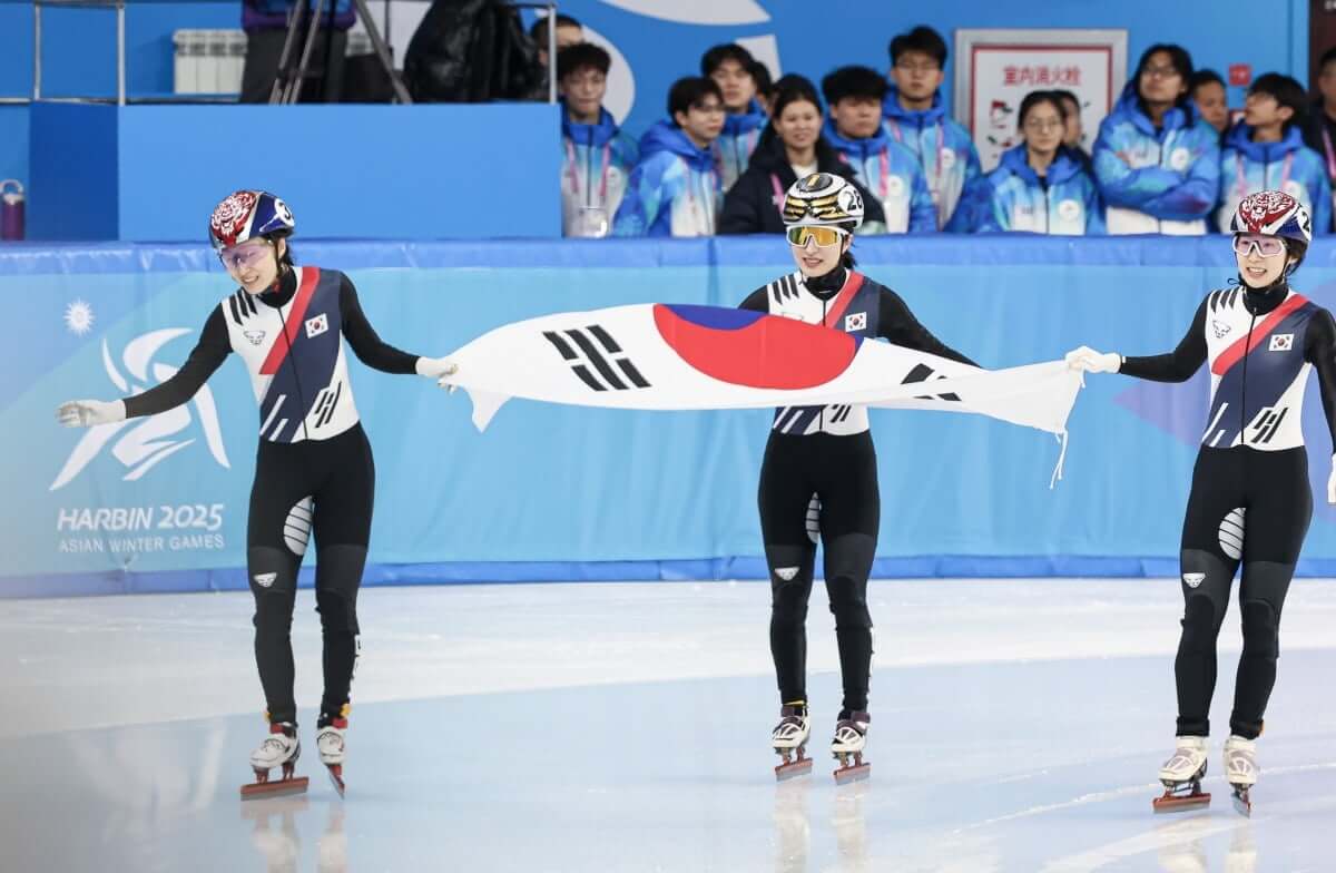 하얼빈 동계 아시안게임 쇼트트랙 최민정
