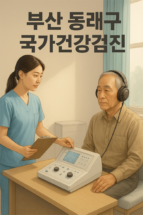 부산 동래구 국가건강검진 이미지