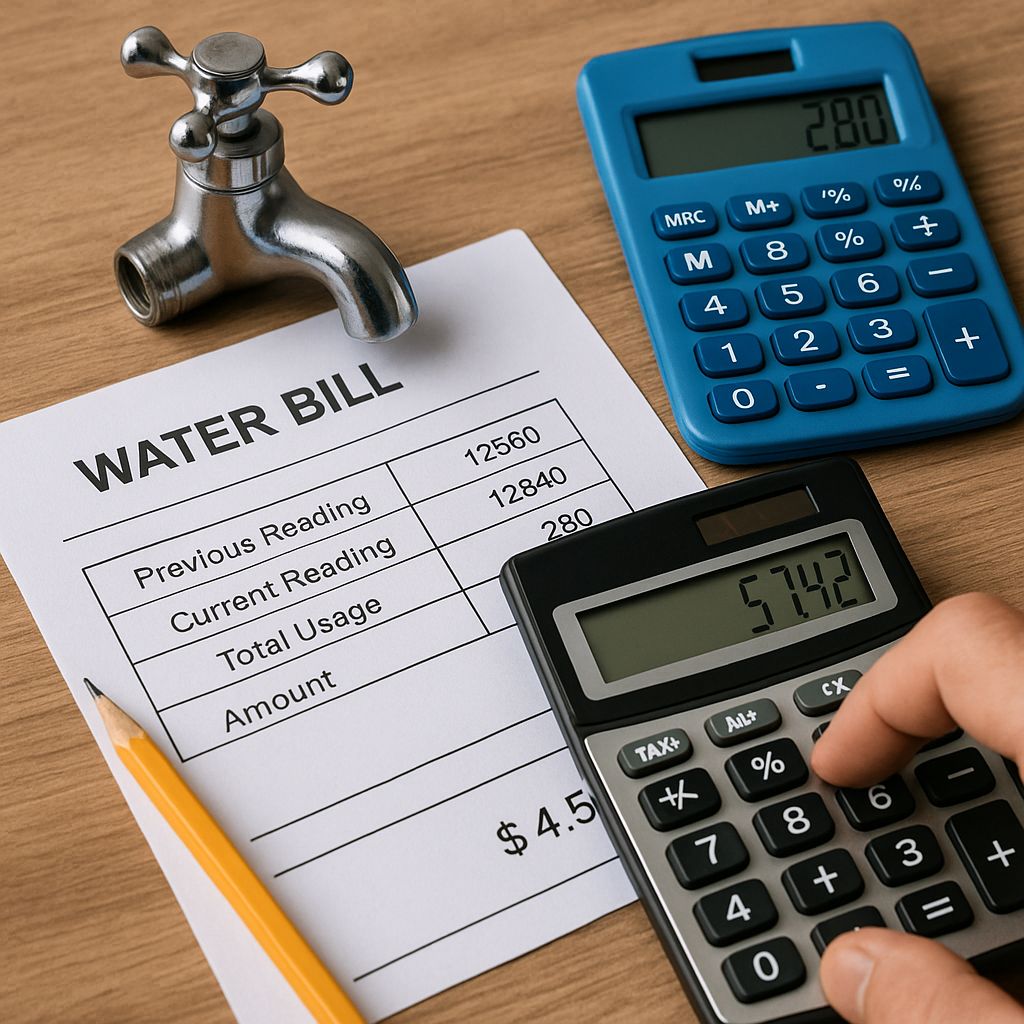 수도요금 조회 계산방법
