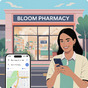 우리동네 약국 찾기 이미지