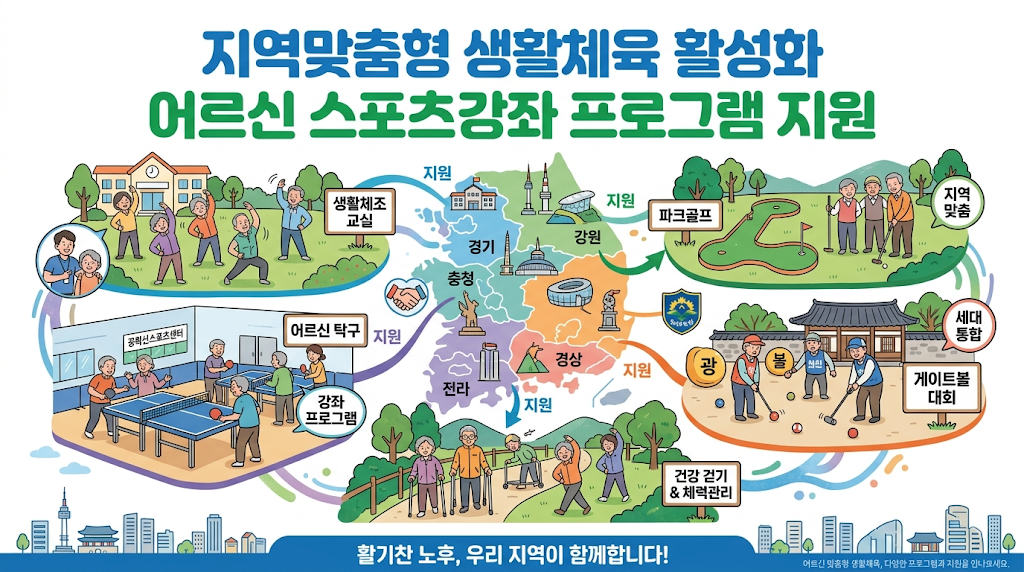 어르신 스포츠 강좌 이용권 신청방법 및 지원대상 총정리