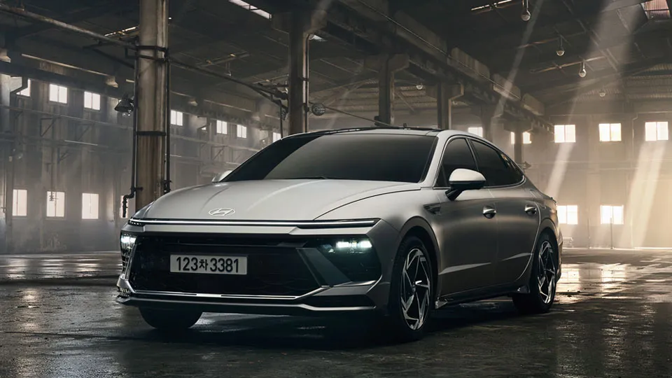 소나타 전측면 사진