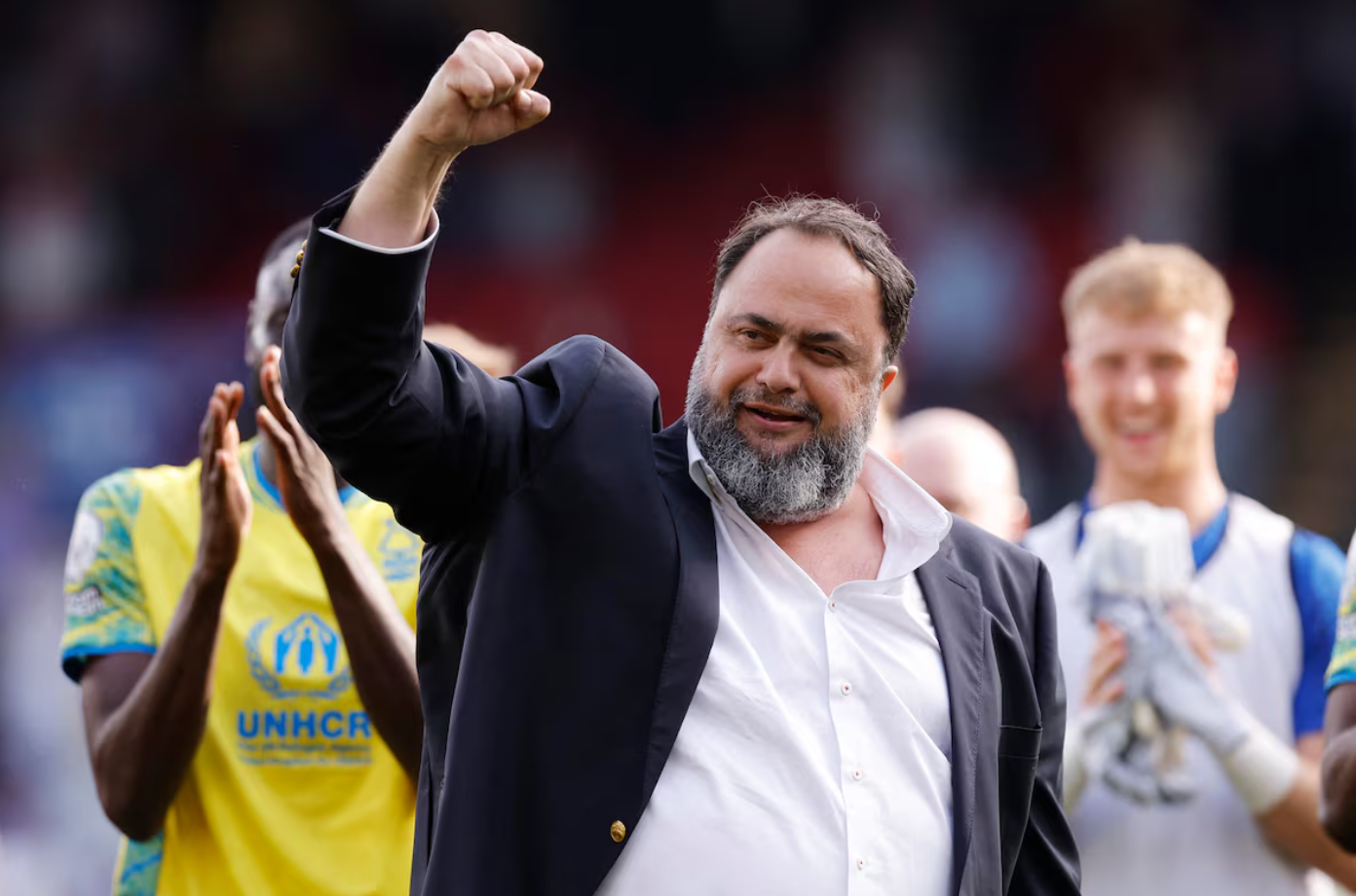 노팅엄 포레스트 에반젤로스 마리나키스 구단주